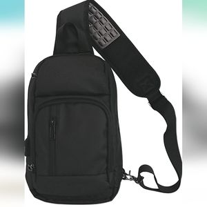 JUPA Place Custom Leather Small Crossbody Sling Backpack - Anti Theft Daypack